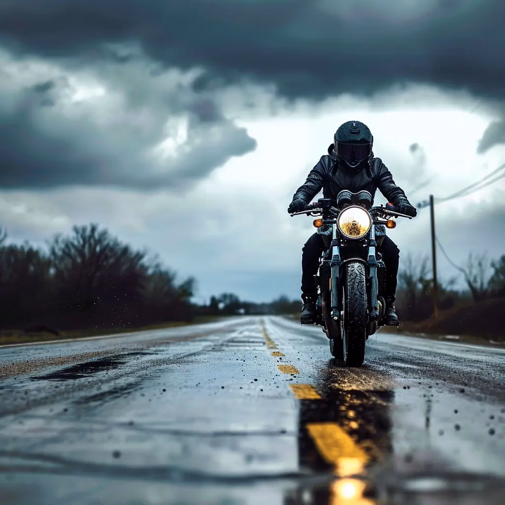 Consejos Esenciales para Conducir Moto con Mal Tiempo