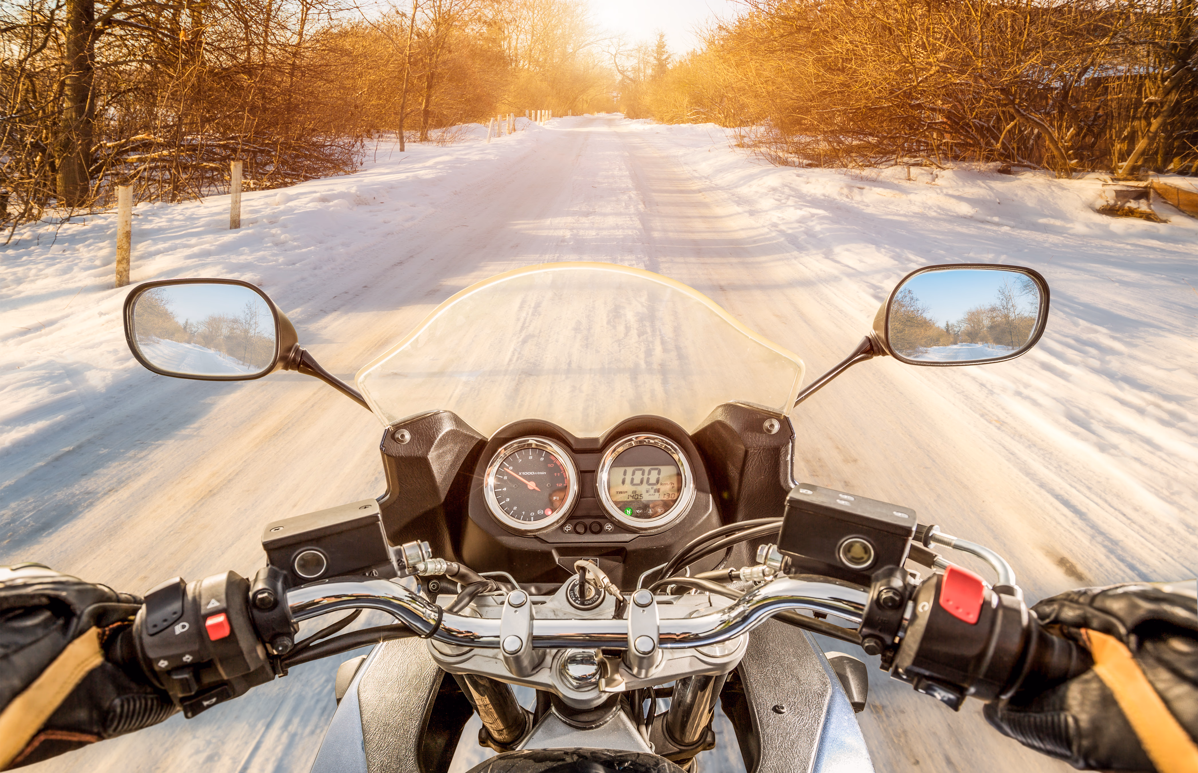 Diez consejos para montar en moto en invierno